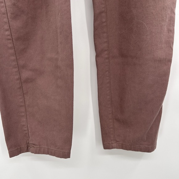 Pact Womens Organic Cotton Pants Size XS Brown Minimalist Casual Granola Girl - Picture 3 of 8